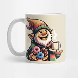 Coffee and Donut Gnome Mug